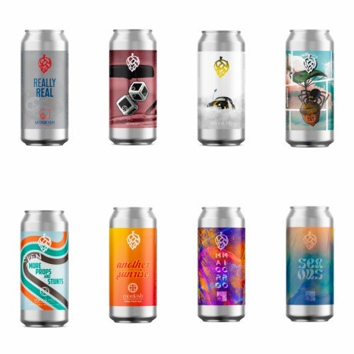 Monkish - Mixed 8 Pack