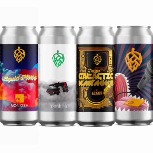 Monkish - Mixed 4 Pack