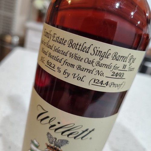 Willett 11yr Single Barrel - Rare