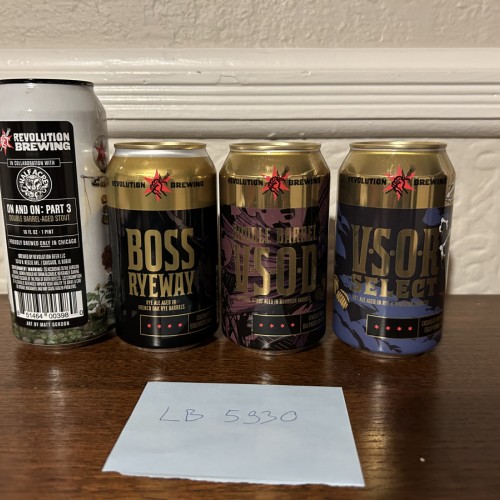 Revolution BBA 4 pack (D.B.V.S.O.D, V.S.O.R. Select, Boss Ryeway, On & On Pt 3)