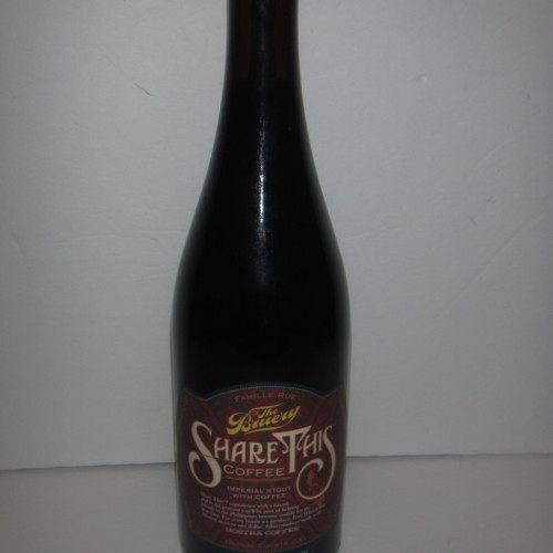 The Bruery 2016 Share This Coffee Imperial Stout, 22 oz Bottle