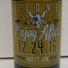 Stone Enjoy After 12.24.16 Brett IPA, 22 oz Bottle