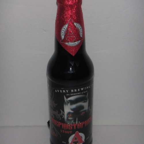 Avery Mephistopheles Stout 2016 Batch No 12, 12 oz bottle (retired)