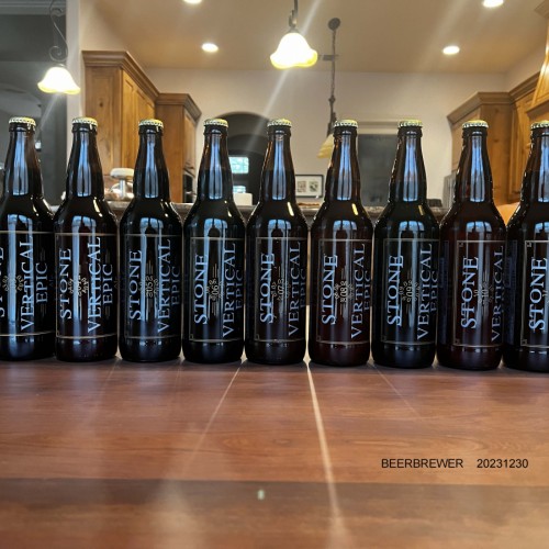 Stone Brewing Vertical Epic Ale