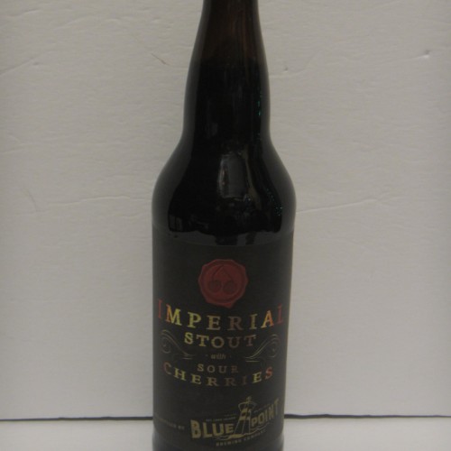 Blue Point Imperial Stout with Sour Cherries 2016, 22oz bottle (retired)