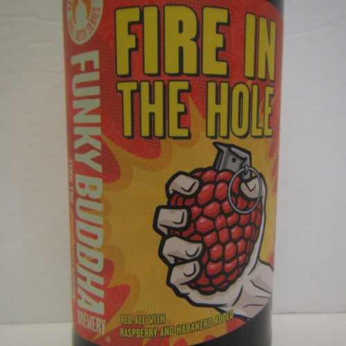 Funky Buddha Fire in the Hole, 2016, 22 oz Bottle