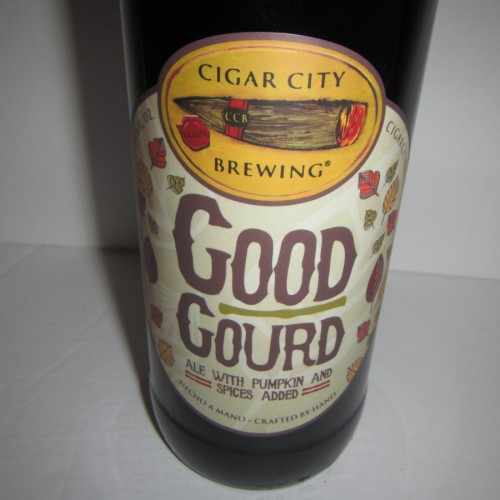 Cigar City 2017 Good Gourd Pumpkin Ale, 22 oz Bottle