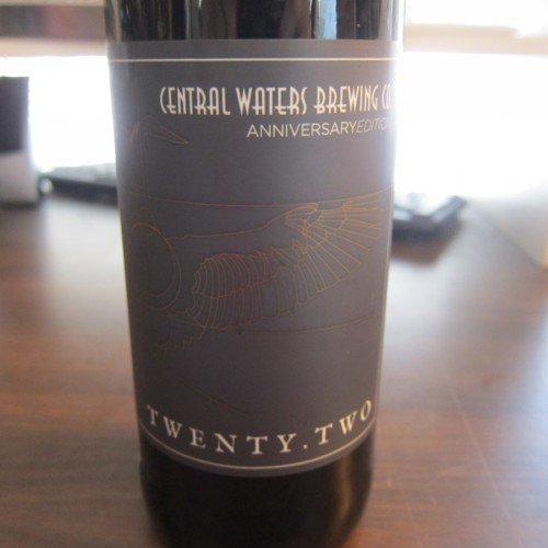 Central Waters 22 Anniversary Stout FREE SHIPPING!