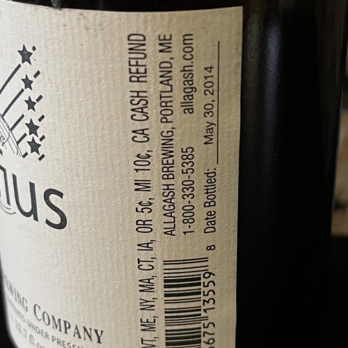 Allagash Belfius (2014 Batch 1)