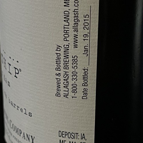 Allagash Coolship Resurgam (2015)