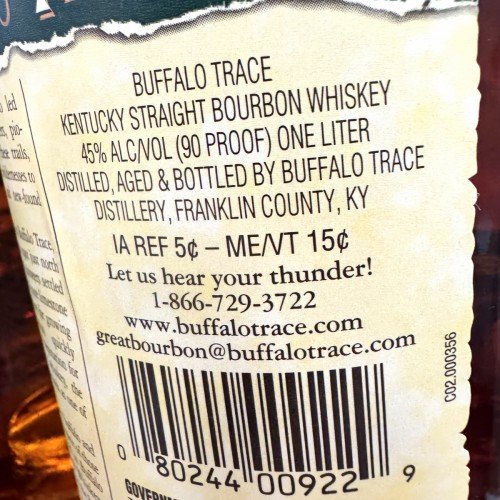 BUFFALO TRACE 1 LITER X2