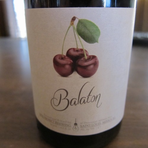 Side Project BALATON Wild Ale w Cherries 375ml