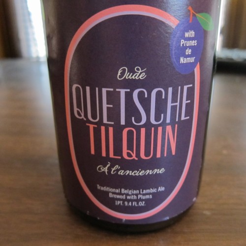 Oude Quetsche Tilquin Belgian Lambic w Plums 2014 2015 750