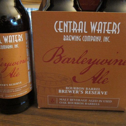 Central Waters Bourbon Barrel Barleywine 2021 4 Pack 12 oz.