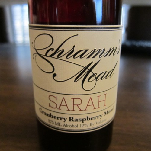 Schramm's Mead SARAH Cranberry Raspberry Melomel