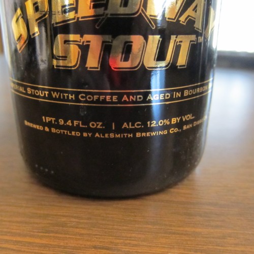 BA Speedway Coffee Alesmith Barrel Aged 750