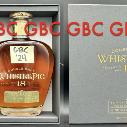 WhistlePig Double Malt 18 Year Old Straight Rye Whiskey 4th Edition 750ml