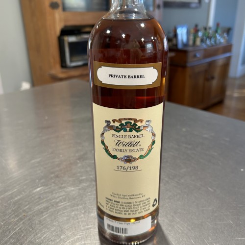 Willet 7 Year Rye (Private Barrel)