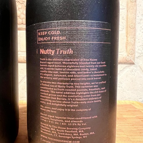 Tree House - Cocoa Coconut Truth - 750ml - Nutty Truth - 750ml - Vanilla Bean Truth - 750ml