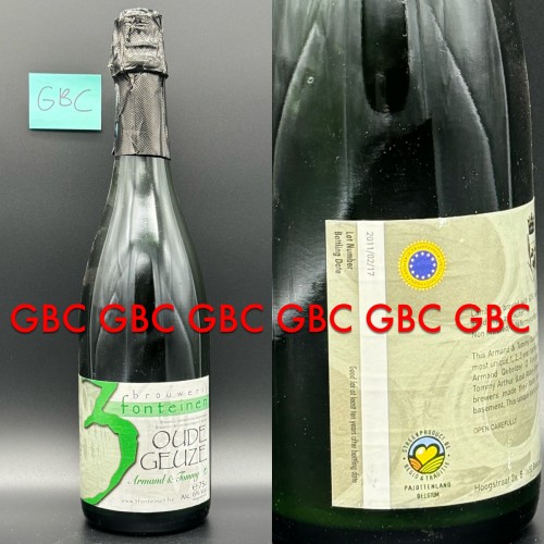 3 Fonteinen Oude Geuze Armand & Tommy 750ml 2011