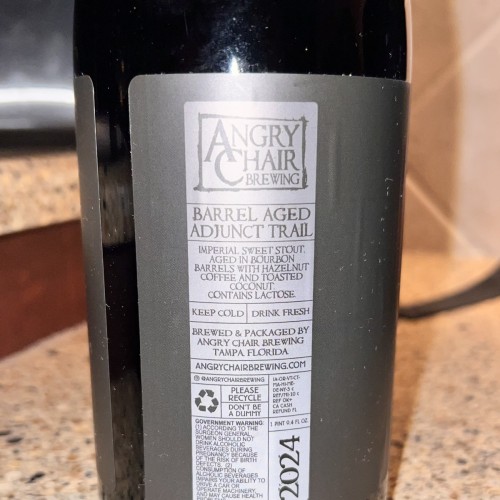 Angry Chair Barrel Aged Adjunct Trail 2024 FREE SHIPPING