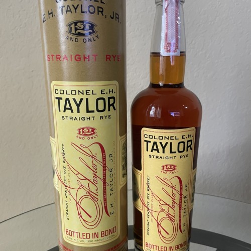 E. H. Taylor jr straight Rye. Shipping Included