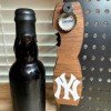 NEW YORK (NY) Fan Tribute - Beer Bottle Opener - Made from Walnut from Wisconsin