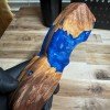 Solid Burl & Resin River table looking - Beer Bottle Opener - Hand Made in Minnesota