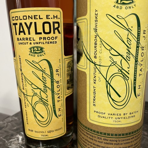 Eh Taylor barrel proof