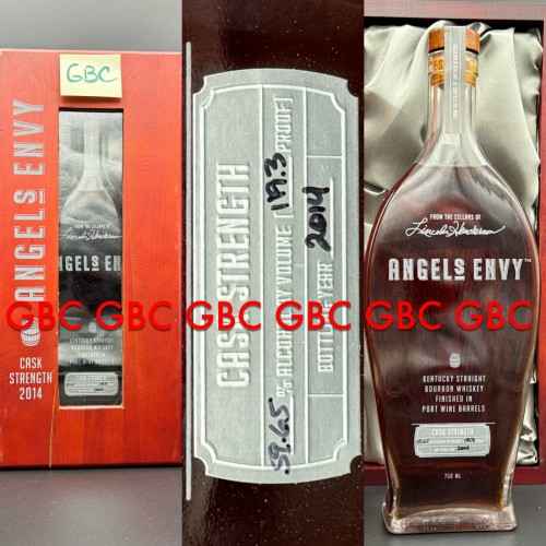 Angels Envy Cask Strength Bourbon Whiskey 750ml 2014