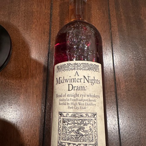 High West A Midwinter Nights Dram Rye Whiskey Act 9 Scene 2 750ml