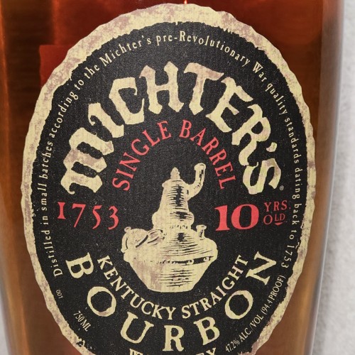 michter 10 yr bourbon 19F