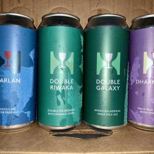 Hill Farmstead 4pk Double Riwaka, Double Galaxy, Dharma Bum, Harlan