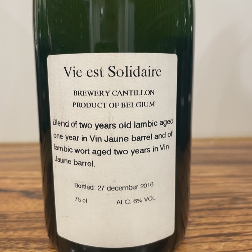 Cantillon La Vie Est Solidaire 2016