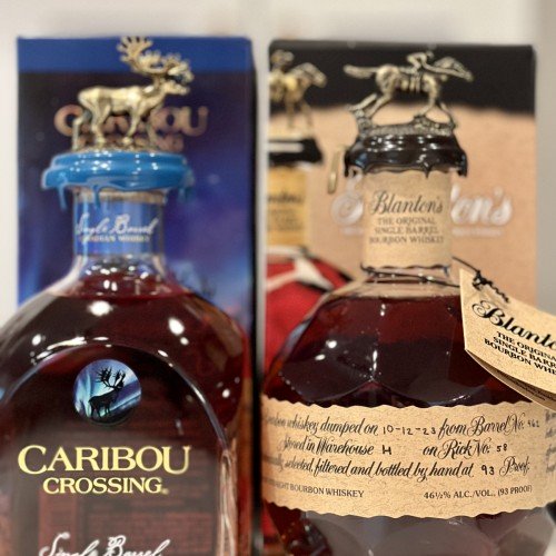 Blanton's Original Single Barrel & Caribou Crossing Single Barrel