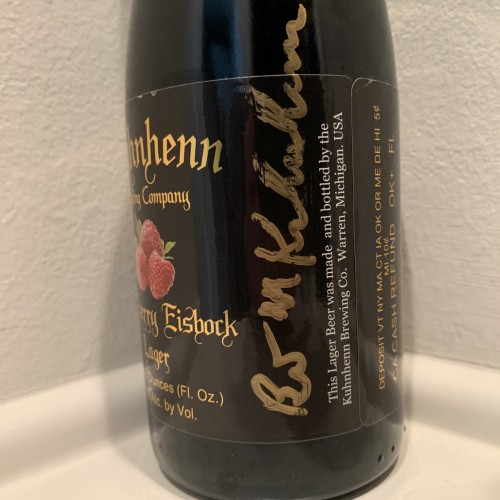 Kuhnhenn Barrel Aged Raspberry Eisbock