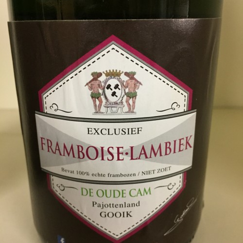 1 time 750 ml De Cam Framboise 2016