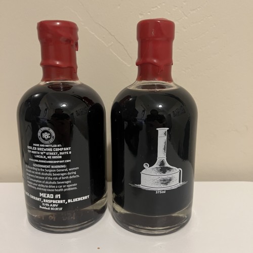 Boiler Brewing Mead #1 & Black Currant Mead