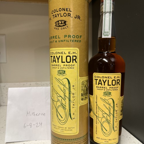 E H Taylor Barrel proof