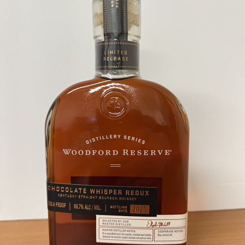 Woodford Reserve Chocolate Whisper Redux - 12yr - 139.4 Proof - Limited Release 375ml