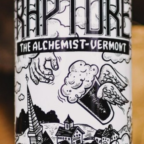 Alchemist Brewery: 12 cans of Rapture. Brewed fresh and cold on 2/12/25.