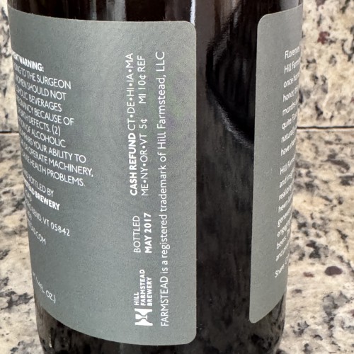 Hill Farmstead Florence Puncheon