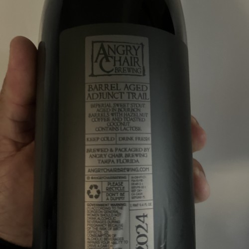 Angry Chair Barrel Aged Adjunct Trail 2024