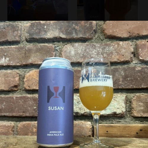 Hill Farmstead: 24 cans of Susan. Brewed fresh and cold on 2/15/25.