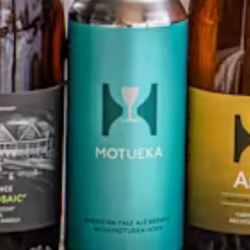 Hill Farmstead: 12 cans of Moteuka. Brewed fresh and cold on 2/17/25.