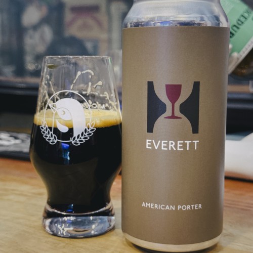 Hill Farmstead: 12 cans of Everett. American Porter. 7.2% ABV.