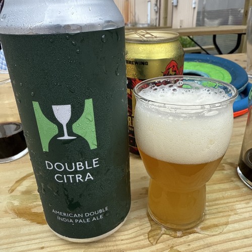 Hill Farmstead: 12 cans of Double Citra. Brewed fresh and cold on 2/25/25.