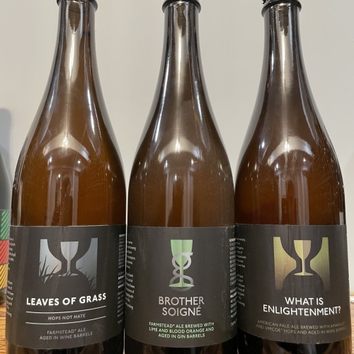 Hill Farmstead Lot, BA Brothers Soigne, Hops Not Hate & BA What is Enlightenment