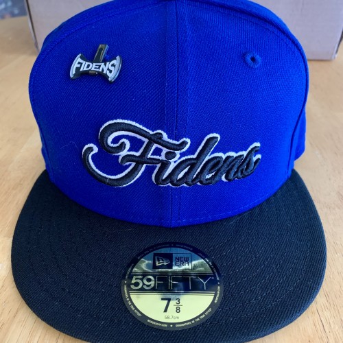 Fidens x Capsule Blue New Era Fitted Hat Sz 7 3/8