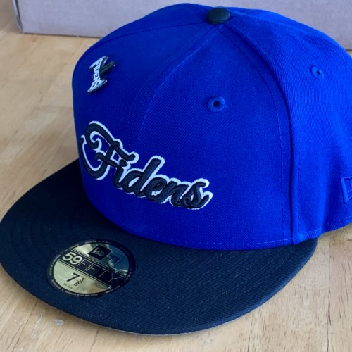 Fidens x Capsule Blue New Era Fitted Hat Sz 7 3/8